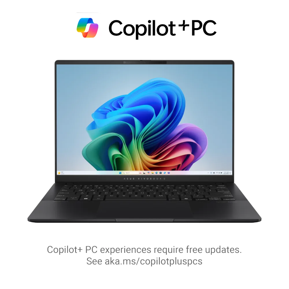 נייד ASUS VivoBook S14 Ultra 7 258V 32GB 1TB NVME 3K OLED DOS Blk