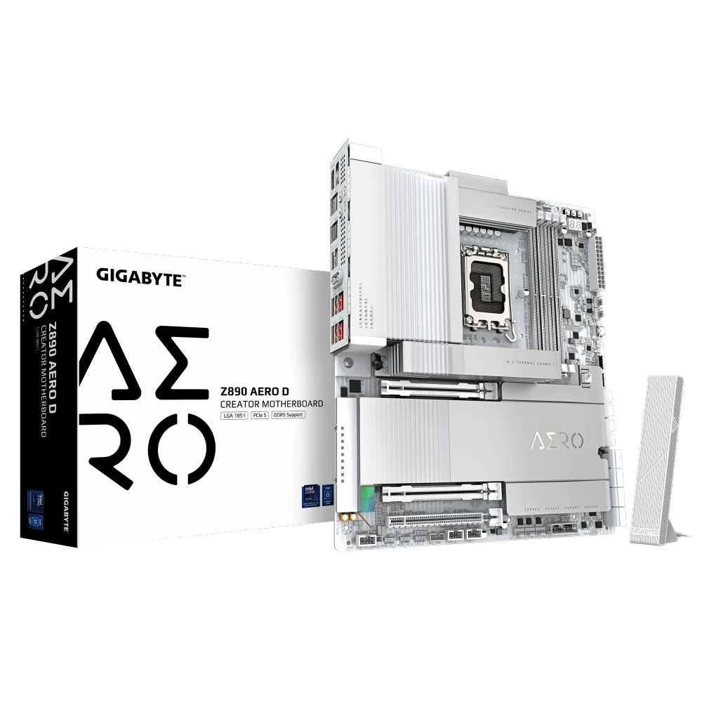לוח לאינטל דור 15 Gigabyte Z890 AERO D DUAL10GB LAN WIFI 7
