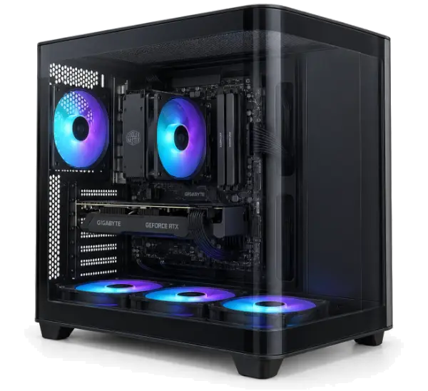 מחשב C5 Curve ARGB 700W B650M R7-7800X3D 32GB DDR5 1TB NVME 5060