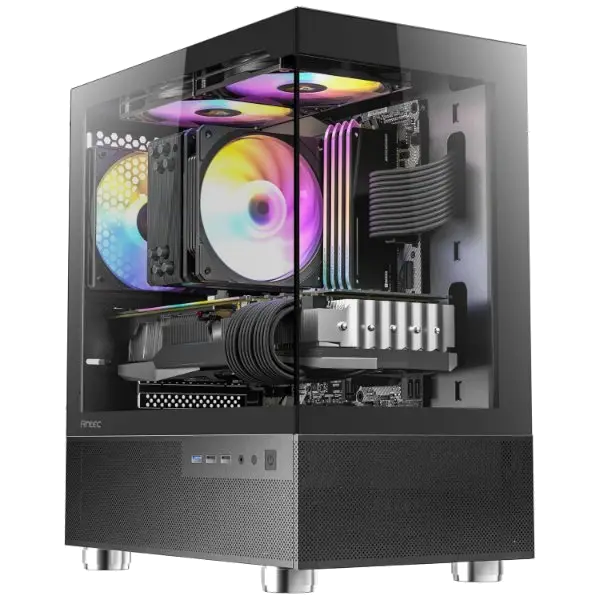 מחשב גיימינג CX200M 600W A520M R5-5500 16GB 500NVME RTX 3050