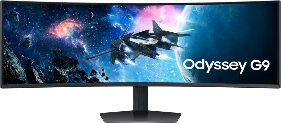 מסך Samsung Odyssey G9 48.7 Ultra Wide 32:9 DQHD 240Hz 1ms VA HDR