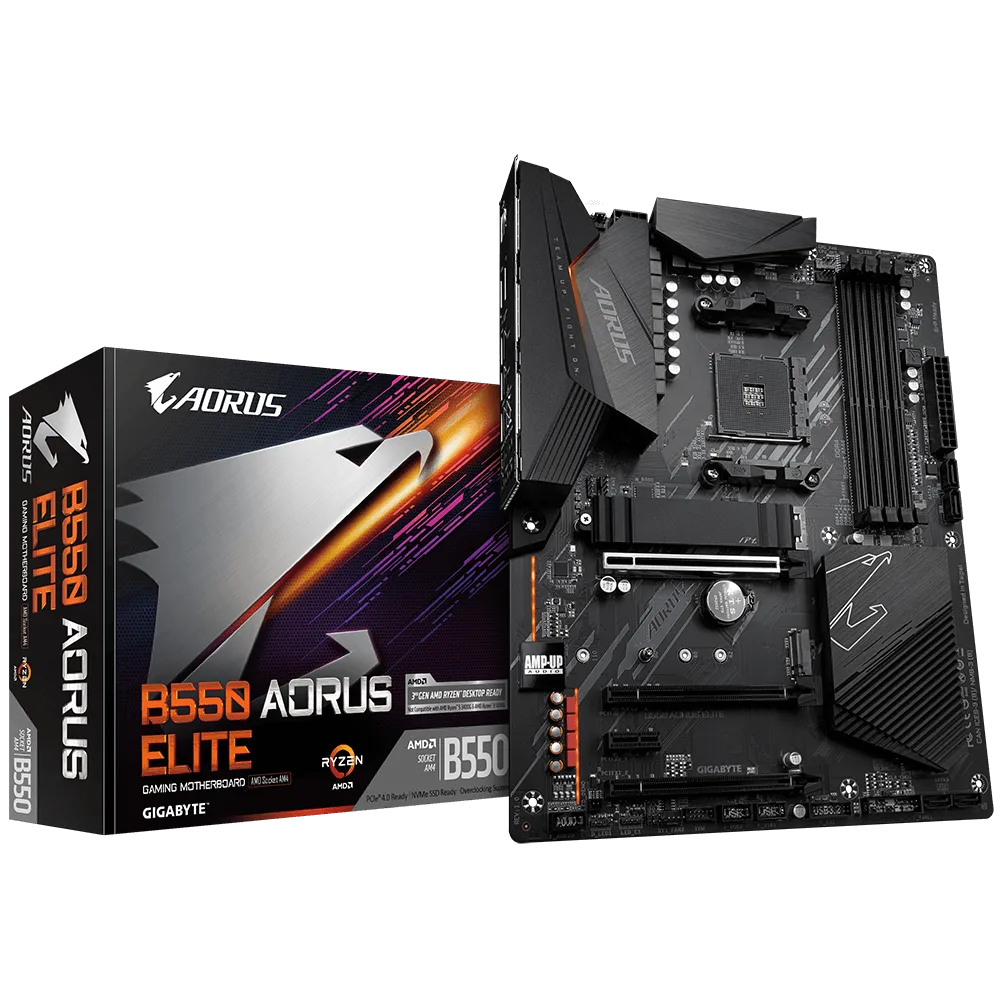 לוח אם למעבדי Gigabyte B550 AORUS ELITE V2 rev 1.5 AMD AM4