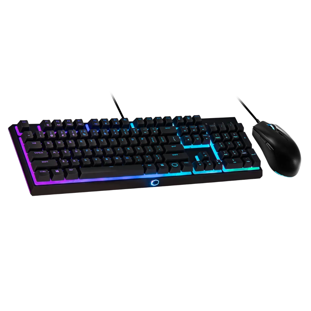סט חוטי גיימינג מקשים סמי מכאניים Cooler Master MS111 RGB
