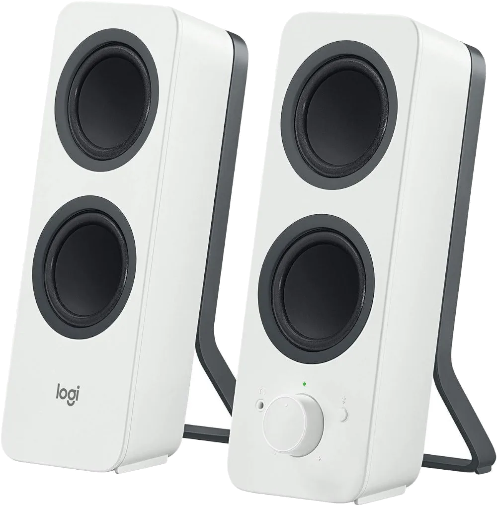 רמקולים Logitech Z207 2.0 Stereo With Bluetooth Peak 10W White