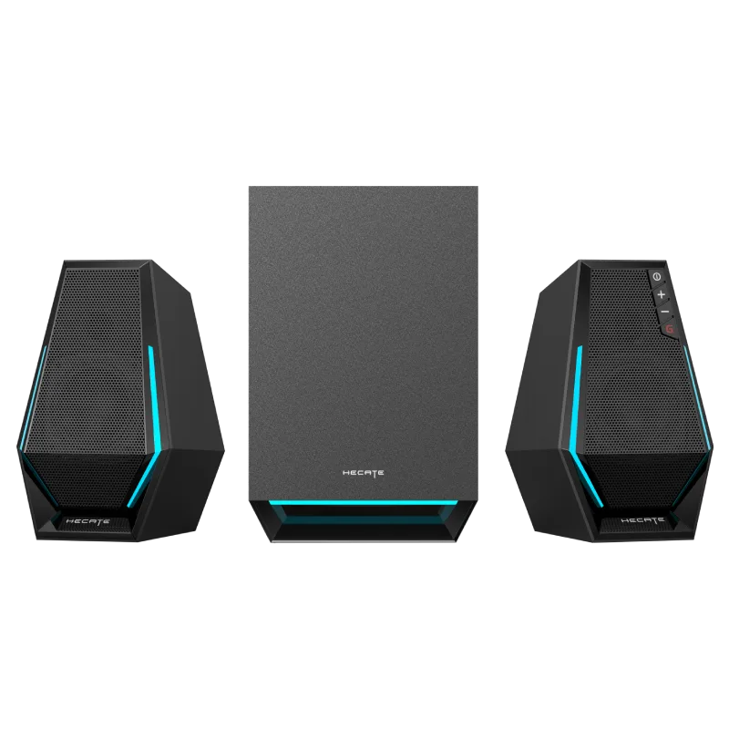 רמקולים Edifier G1500 MAX 2.1 RGB Gaming Speakers 30W RMS BT AUX
