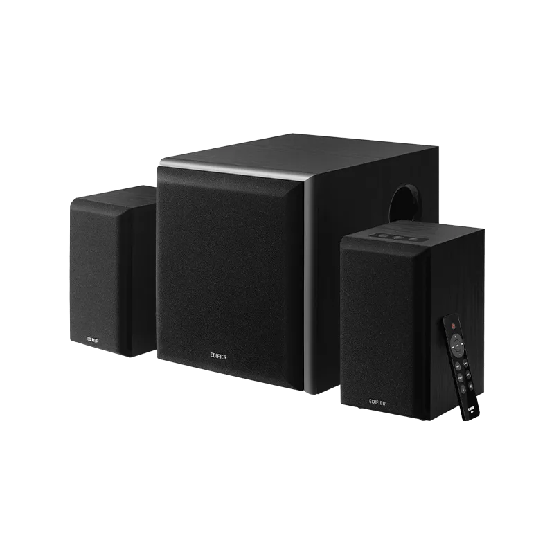 רמקולים מוגברים Edifier M601DB 2.1 110W RMS AUX BT OPTICAL