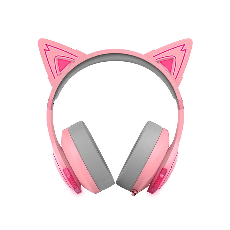 אוזניות גיימינג Edifier G5BT Cat Pink Wireless Gaming Headset BT
