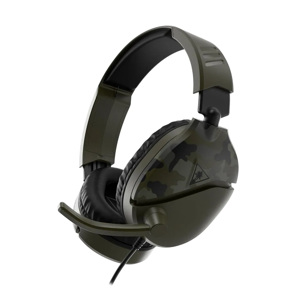 אוזניות Turtle Beach Recon 70 Greem Camo 40mm Speakers With Mic