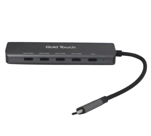 מפצל Gold-Touch USB 3.2 5-in-1 Type-c Hub PD
