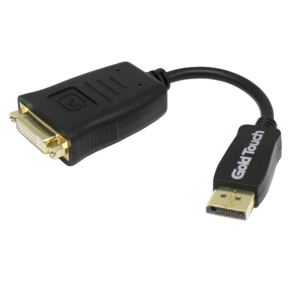 מתאם DP to DVI 0.2m