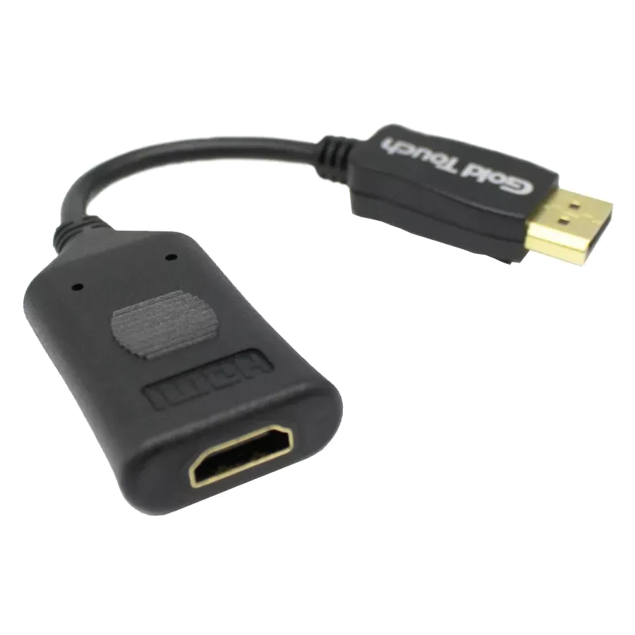 מתאם אקטיבי DP to HDMI 0.2m Active 4K@30Hz