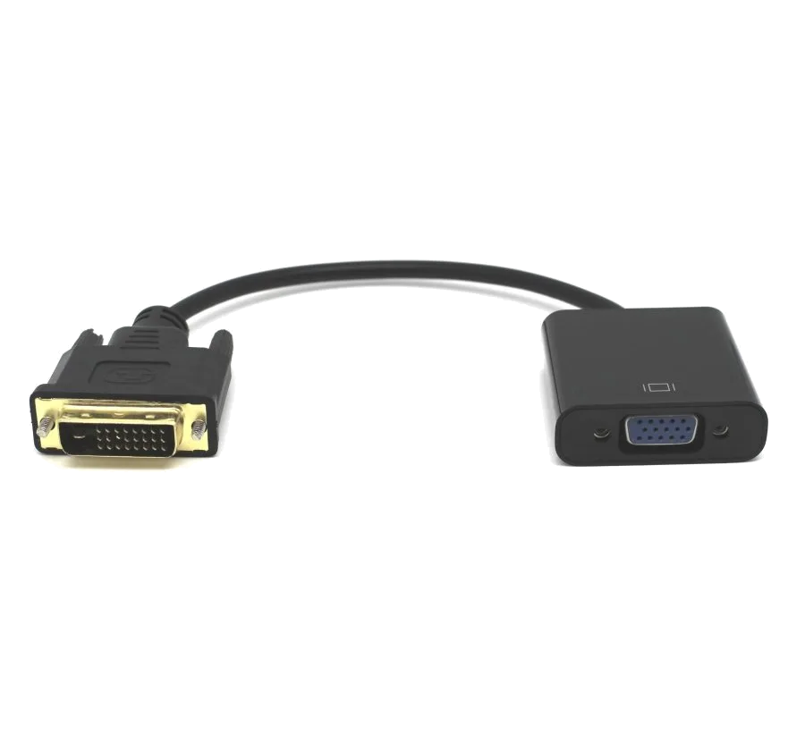 מתאם DVI TO VGA digital