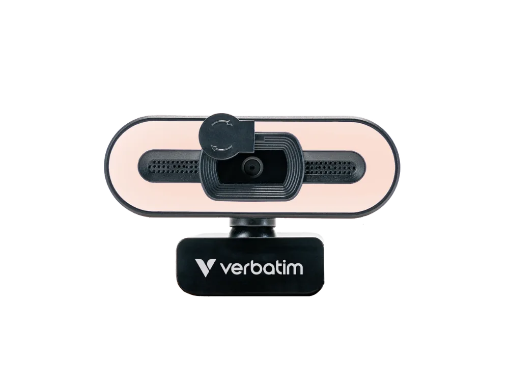 מצלמה Verbatim AWC-02 FHD 1080P Autofocus with Mic and Light