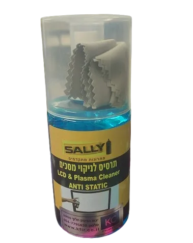ספריי ניקוי מסכים LCD + מטלית 200 מ"ל