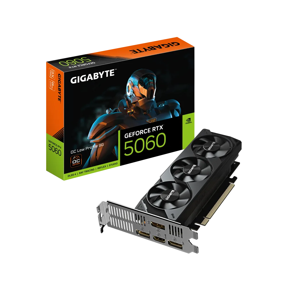 כרטיס מסך Gigabyte GeForce RTX 5060 OC Low Profile 8GB