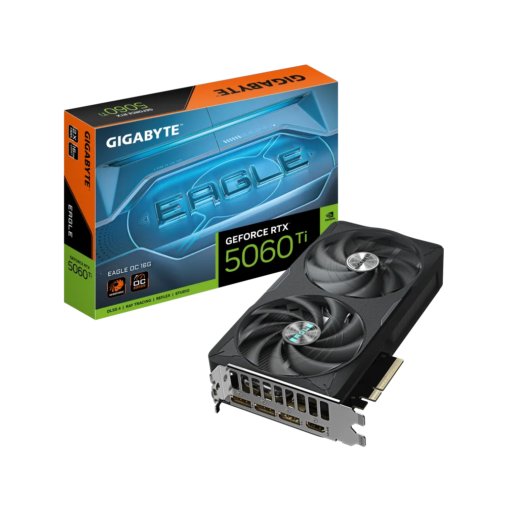כרטיס מסך Gigabyte RTX 5060 Ti Eagle OC 16GB