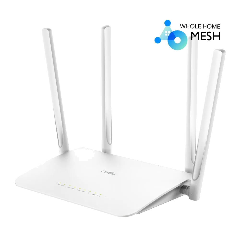 נתב Cudy WR1300-IL WIFI DUAL BAND AC1200 MESH Mult-iFunction