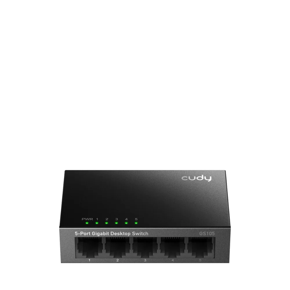 מתג לא מנוהל Switch Cudy GS105 5 port 1GB switch Steel Case