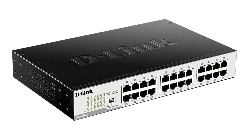 מתג לא מנוהל D-LINK NETWORK 24 Ports SWITCH UNMANAGED 1GB