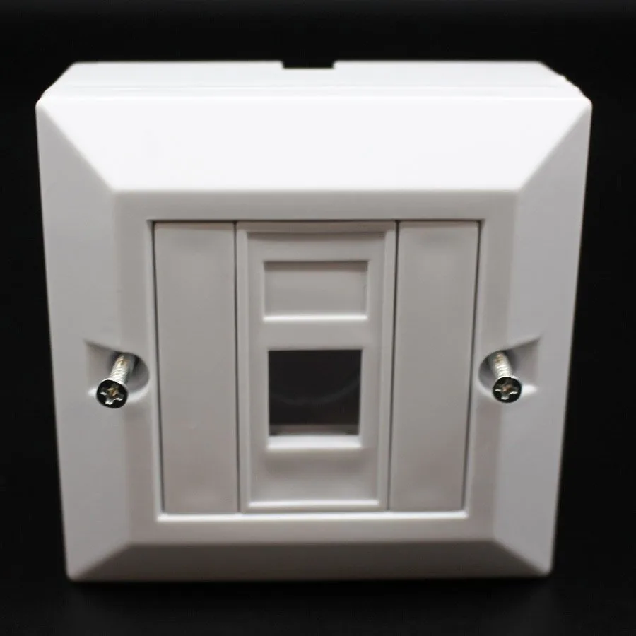 קופסאת פלסטיק RJ-45 Plastic box Cat5