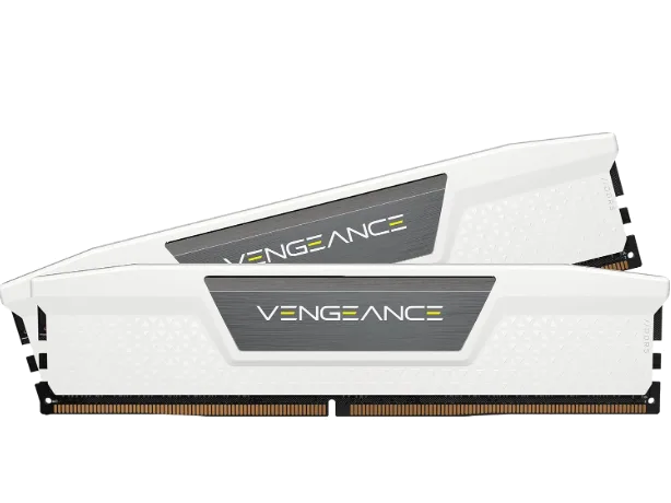 ז. לנייח CORSAIR VENGEANCE 32GB 2X16 DDR5 6000Mhz C36 WHITE