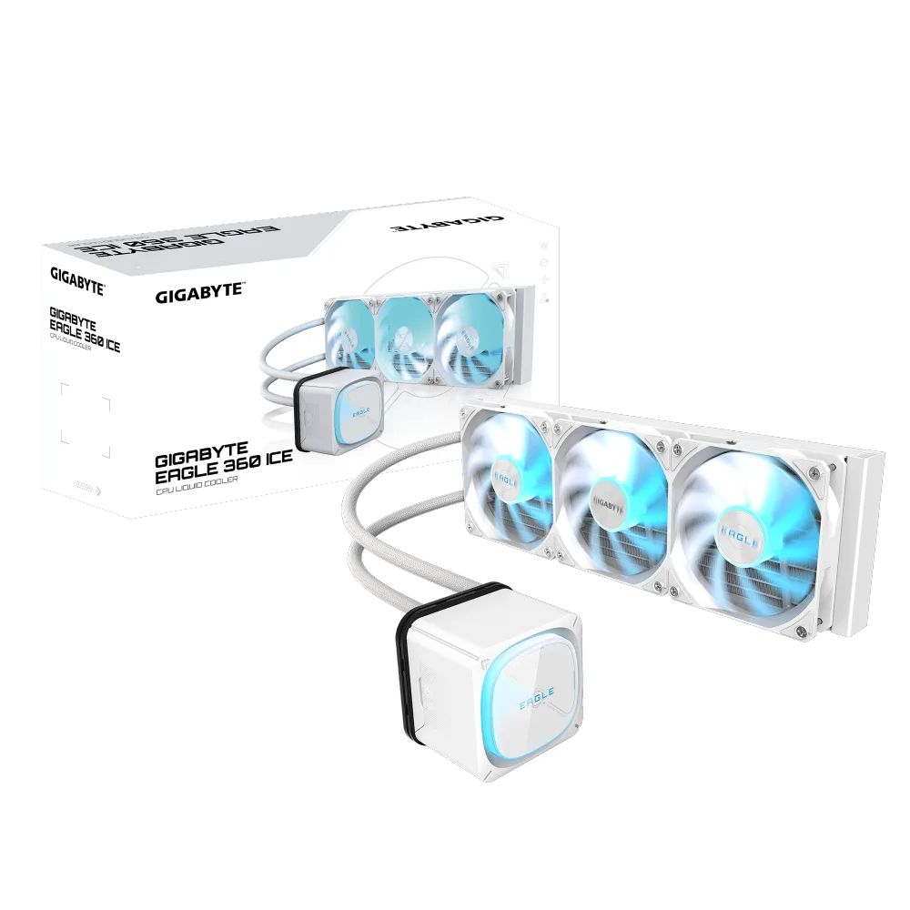 קירור נוזלי למעבד GIGABYTE EAGLE 360 ICE ARGB