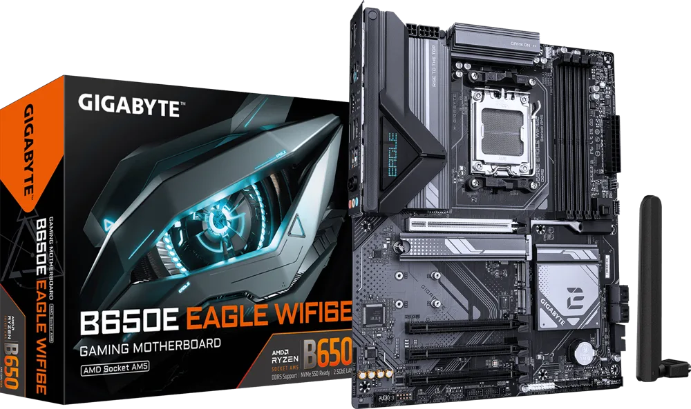 לוח אם GIGABYTE B650E EAGLE WIFI6E AM5 DDR5 ATX