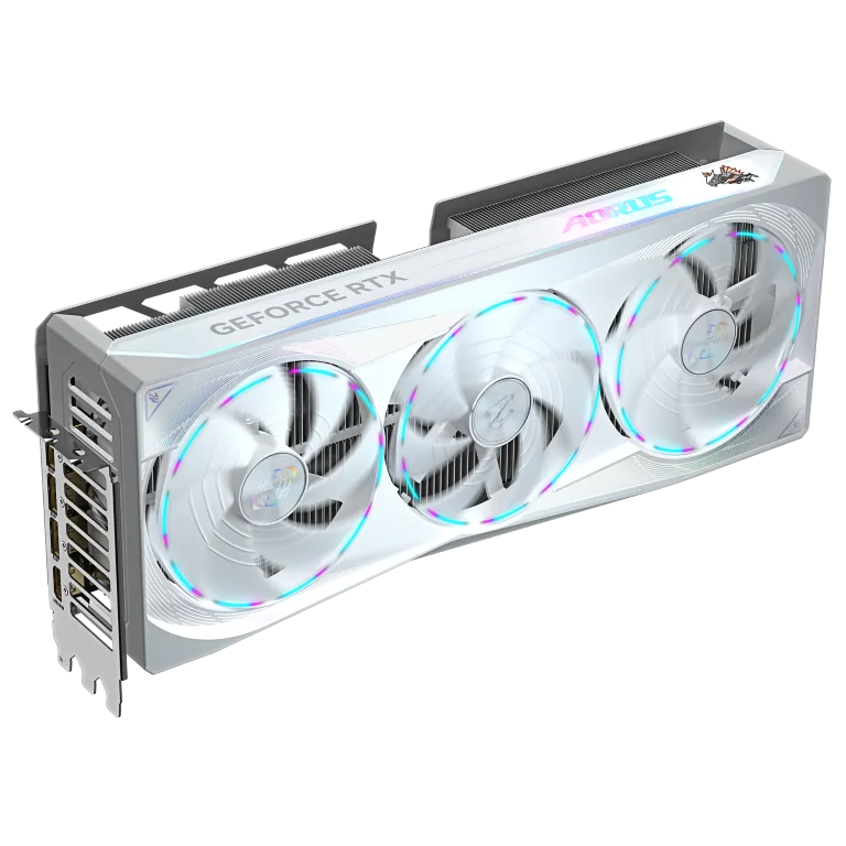 כרטיס מסך AORUS GeForce RTX 5080 MASTER ICE 16G White
