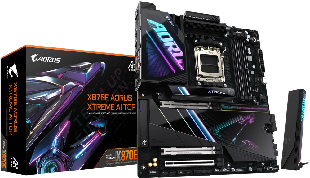 לוח אם GIGABYTE X870E AORUS XTREME AI TOP rev.1.1 AM5 DDR5