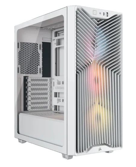 מארז Corsair 3200D RS ARGB Mid Tower ATX White