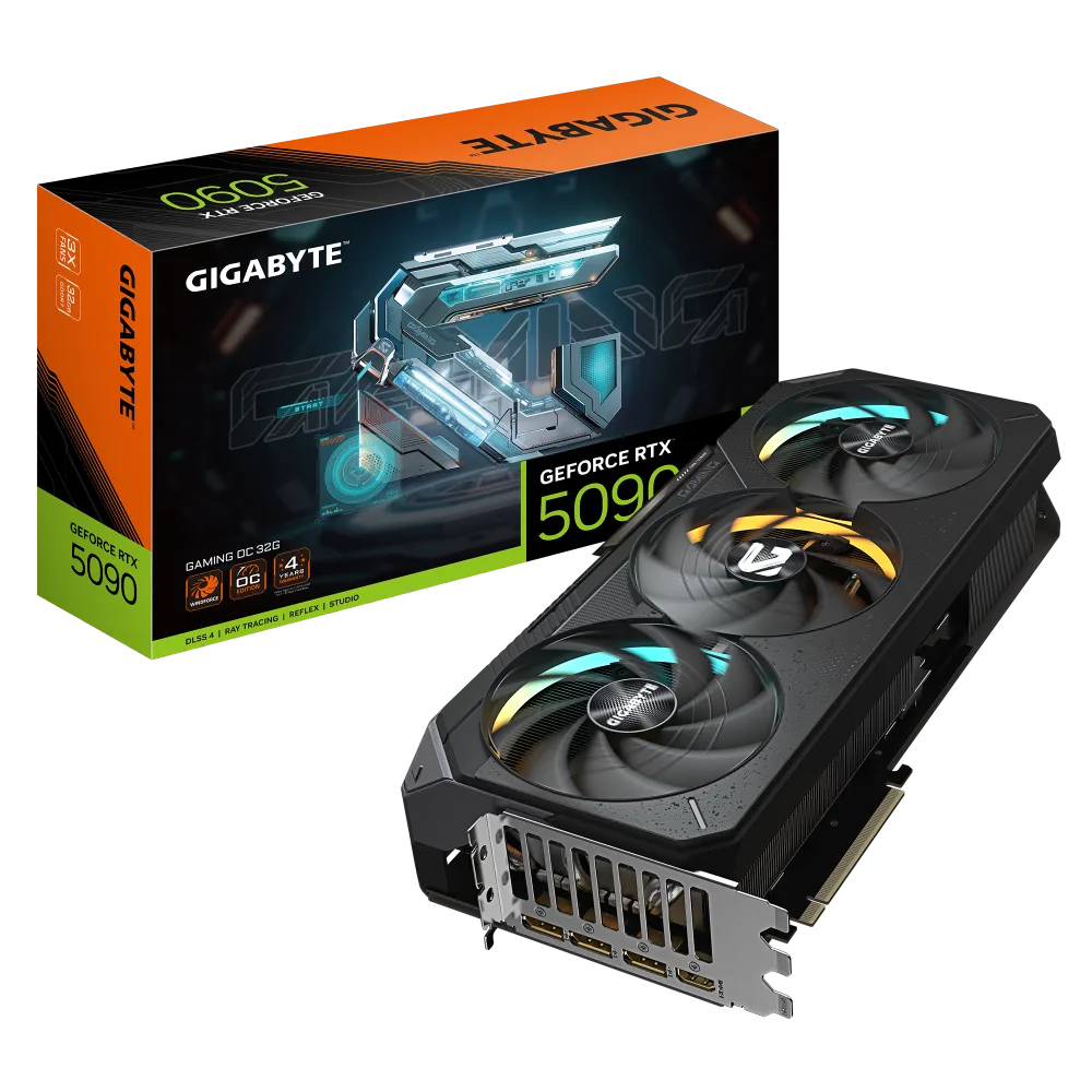 כרטיס מסך Gigabyte GeForce RTX 5090 GAMING OC 32G