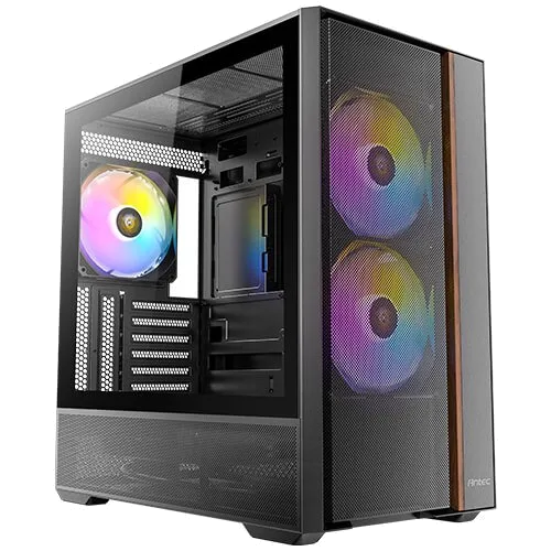 מארז Antec Flux Rear Mid Tower 3X140mm ARGB 2X120MM Fan TypeC 3.2