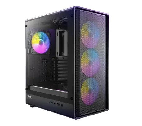 מארז Antec VX510 ARGB Mid-Tower Gaming Case ATX 4X120nn ARGB Fans