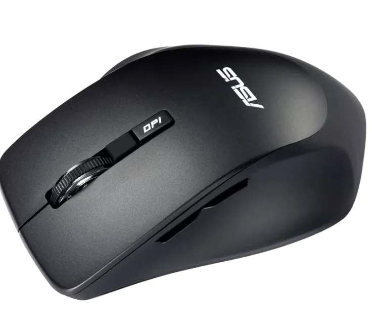 עכבר אלחוטי ASUS WT425 Black Silent Mouse
