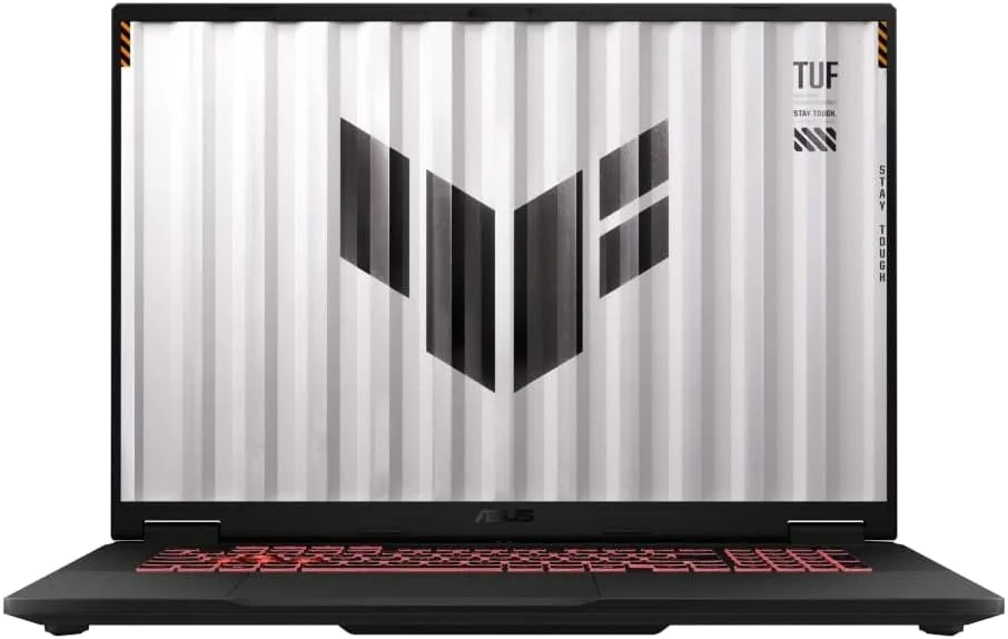 מחשב נייד Asus TUF Gaming A18 Ryzen7 260 32GB 2TB RTX5060 8GB DOS
