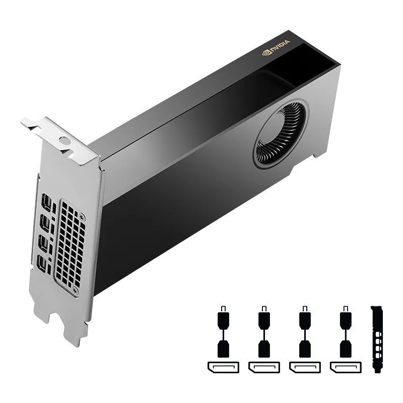כרטיס מסך NVIDIA RTX 2000 Ada Generation 16GB 4XMiniDP