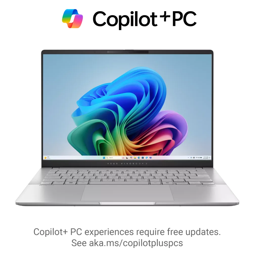 נייד ASUS VivoBook S 14 AMD AI 5 340 16GB 512NVME WUXGA OLED DOS