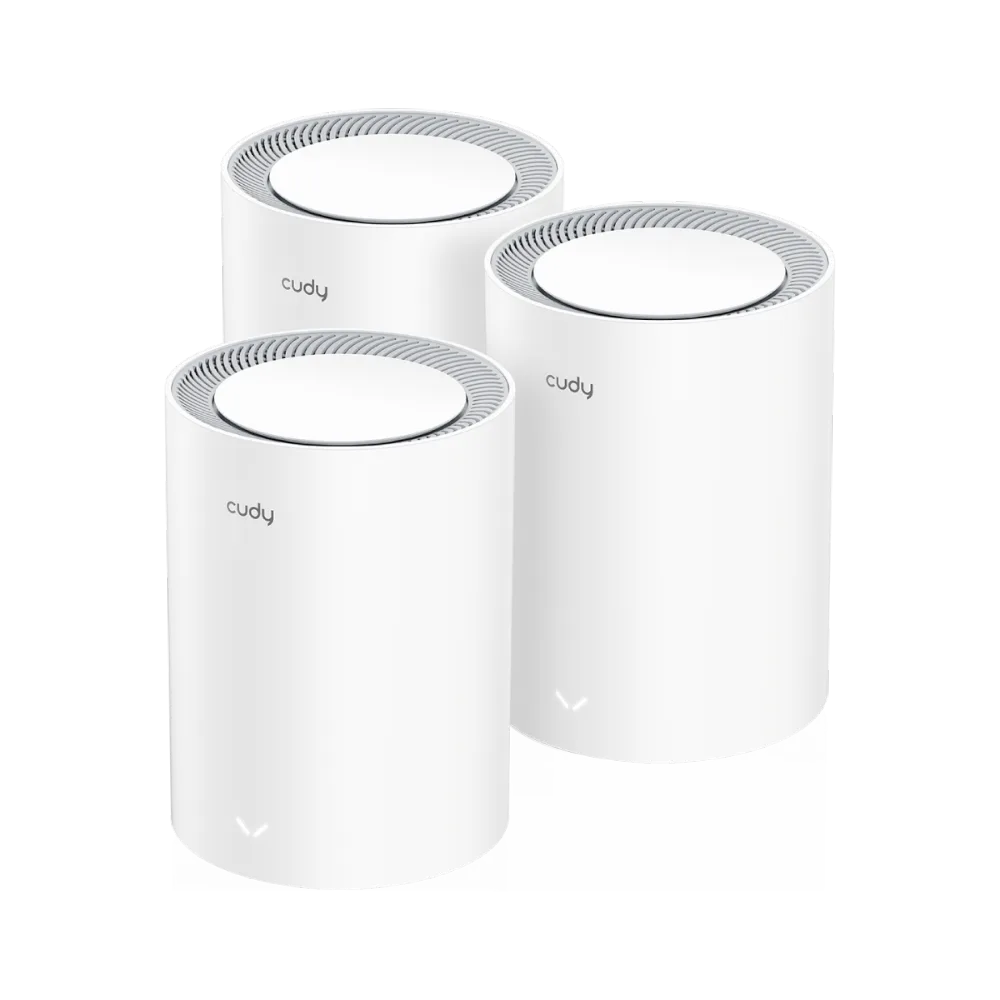 נתב/מגדיל טווח Cudy BE3600 Gigabit Mesh Wi-Fi 7 System 3Pack