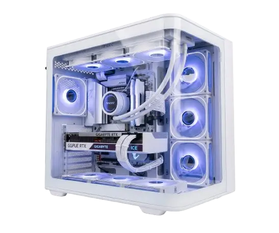מחשב גימינג ELITE 600 850W X870 A ELITE 9800X3D 32GB 1TB 5060 ICE
