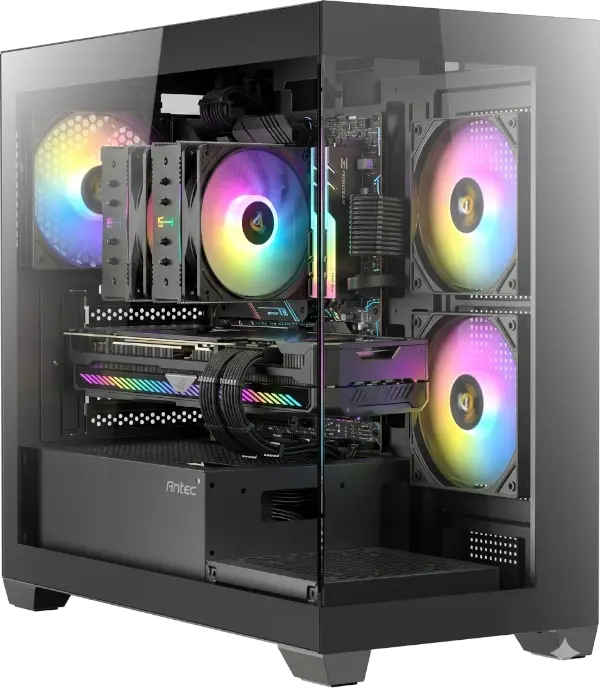 מחשב CX300M ARGB 750W B850M R5-7500F 16GB 1TB NVME RTX 5060