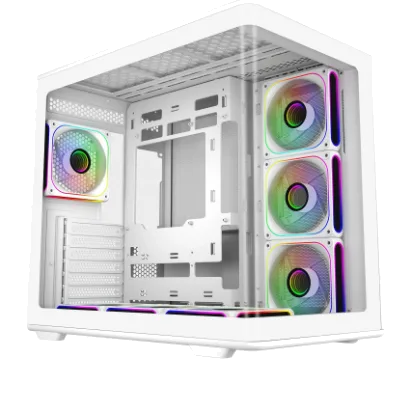 מארז Cooler Master Elite 600 ATX mid-tower USB-C Airflow White