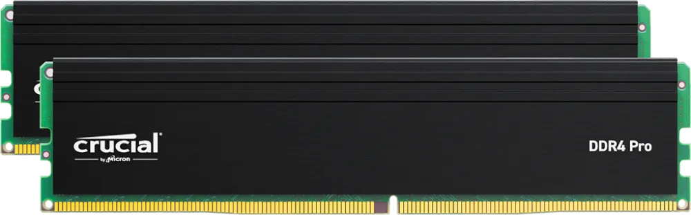 זכרון לנייח Kit 2X16GB 3200Mhz C22 Crucial Pro DDR4 32GB