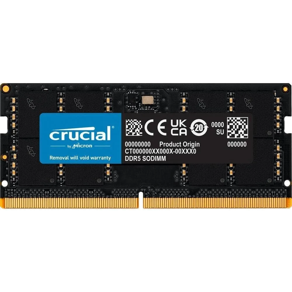 זכרון לנייד Crucial 32GB DDR5 5600MHz SODIMM C46