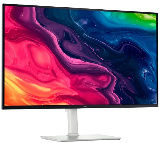 מסך לבן Dell S3225QS 4K 4ms IPS 32 120hz Speakers HDMI DP