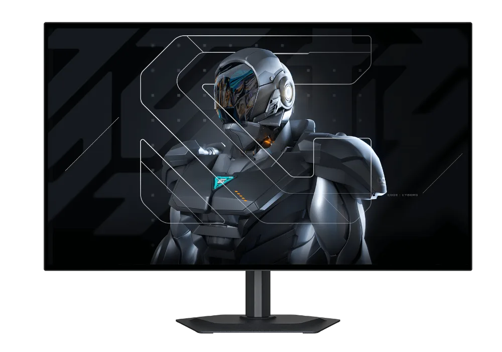 מסך Gigabyte MO27Q28G 4th Gen Woled QHD G-Sync KVM 280hz 0.03Ms