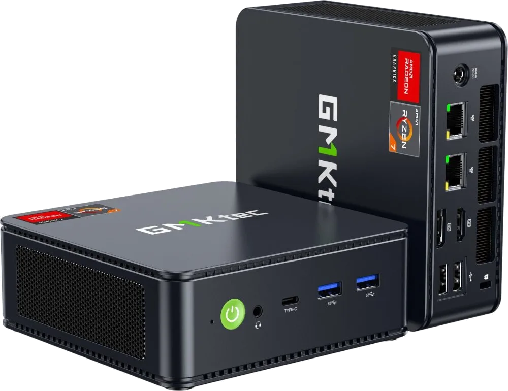 מחשב מיני Mini Pc GMKtec M5 ULTRA AMD R7-7730U 16GB 1TB W11Pr