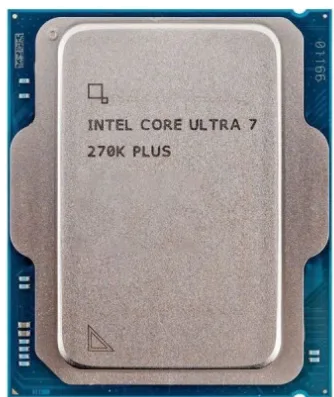 מעבד Intel Core Ultra 7 processor 270K Plus 24Cores Up to 5.5Ghz