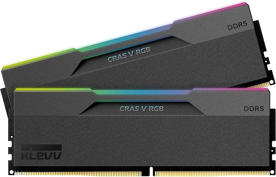 זיכרון לנייח KLEVV CRAS V RGB 32GB 2x16 DDR5 6000Mhz CL30