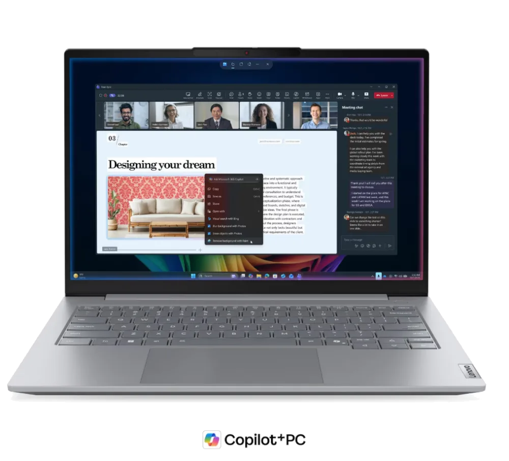נייד LENOVO ThinkBook 14 G9 Ultra 5 325 16GB 512NVME DOS 3YOS