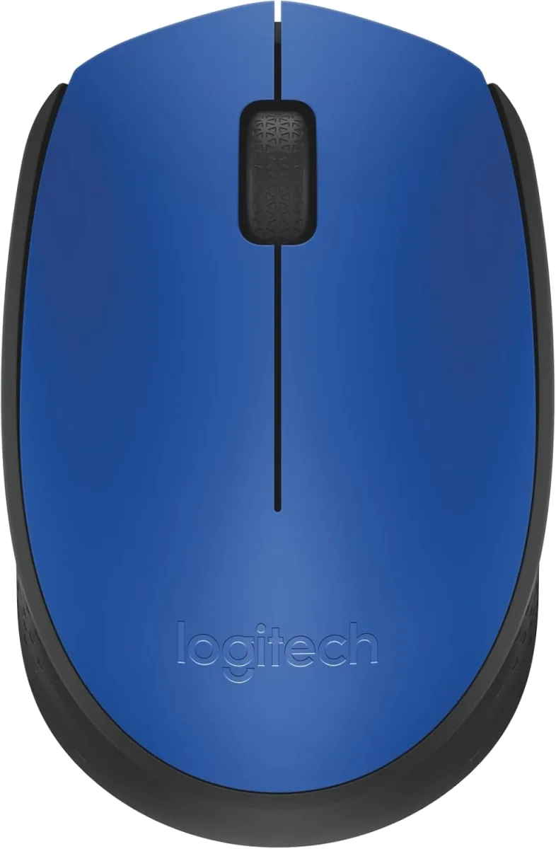 עכבר אלחוטי Logitech M171 Wireless Mouse Blue